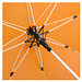 FARE® Automatik-Stockschirm Whiteline, orange