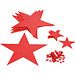 Filz-Sterneset, rot
