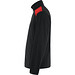 Fleecejacke Terrano in kombinierten Farben, M, schwarz/rot