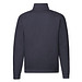FRUIT OF THE LOOM® Unisex Sweatshirt Zip-Neck, navy, XXL
