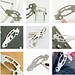 Geschenkartikel: ROMINOX® Key Tool Car/Auto (18 Funktionen) im Motiv-Mäppchen Super Dad, silber