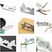 Geschenkartikel: ROMINOX® Key Tool Cargo Ship / Containerschiff (19 Funktionen) im Motiv-Mäppchen Große Helden, silber
