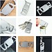 Geschenkartikel: ROMINOX® Key Tool Link (20 Funktionen) im Motiv-Mäppchen Große Helden, silber
