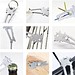 Geschenkartikel: ROMINOX® Key Tool Lion (22 Funktionen) im Motiv-Mäppchen Werkzeug, silber