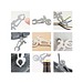 ROMINOX® Key Tool Motorbike / Motorrad (21 Funktionen) im Motiv-Mäppchen Frohe Ostern, grün
