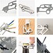 Geschenkartikel: ROMINOX® Key Tool SUV / Auto (19 Funktionen) im Motiv-Mäppchen Große Helden, silber