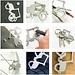 Geschenkartikel: ROMINOX® Key Tool Tractor/Traktor (18 Funktionen) im Motiv-Mäppchen Werkzeug, silber