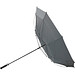 Großer Regenschirm aus Polyester, grau