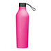 Gummierte Trinkflasche, 750ml, pink