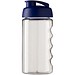 H2O Active® Bop 500 ml Sportflasche mit Klappdeckel, transparent/blau