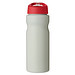 H2O Active® Eco Base 650 ml Sportflasche mit Ausgussdeckel, elfenbeinweiß/ rot