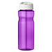 H2O Active® Eco Base 650 ml Sportflasche mit Ausgussdeckel, lila/ weiß