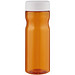 H2O Active® Eco Base 650 ml Sportflasche mit Drehdeckel, orange/ weiß