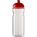 H2O Active® Eco Base 650 ml Sportflasche mit Stülpdeckel, transparent/rot