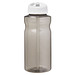 H2O Active® Eco Big Base 1L Sportflasche mit Ausgussdeckel, kohle