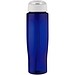 H2O Active® Eco Tempo 700 ml Sportflasche mit Ausgussdeckel, weiß/blau