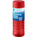 H2O Active® Eco Treble 750 ml Sportflasche mit Drehdeckel, rot, rot
