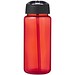 H2O Active® Octave Tritan™ 600 ml Sportflasche mit Ausgussdeckel, rot/schwarz