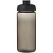 H2O Active® Octave Tritan™ 600-ml-Sportflasche mit Klappdeckel, kohle/schwarz