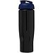 H2O Active® Tempo 700 ml Sportflasche mit Klappdeckel, schwarz/blau