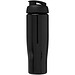 H2O Active® Tempo 700 ml Sportflasche mit Klappdeckel, schwarz/schwarz