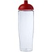 H2O Active® Tempo 700 ml Sportflasche mit Stülpdeckel, transparent/rot