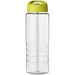 H2O Active® Treble 750 ml Sportflasche mit Ausgussdeckel, transparent/limone