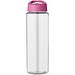 H2O Active® Vibe 850 ml Sportflasche mit Ausgussdeckel, transparent/rosa