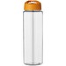 H2O Active® Vibe 850 ml Sportflasche mit Ausgussdeckel, transparent/orange