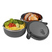 Henkelmann Home, Lunchbox Set mit 2 Warmhaltekammern, anthrazit