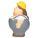Herr Bert® Anti-Stress-Figuren Bauarbeiterin Berta®