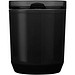 Hudson 180 ml doppelwandiger Becher aus recyceltem Kunststoff, schwarz