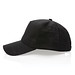 Impact 5 Panel Kappe aus 280gr rCotton mit AWARE Tracer, schwarz
