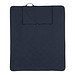 Impact Aware™ RPET faltbare, gesteppte Picknickdecke, navy blau