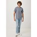 IQONIQ Brett T-Shirt aus recycelter Baumwolle, light heather navy, XXS