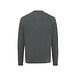 Iqoniq Denali ungefärbt. Rundhals-Sweater, ungefärbtes Anthrazit, L
