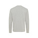 Iqoniq Denali ungefärbt. Rundhals-Sweater, ungefärbtes Grau, L