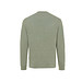 Iqoniq Denali ungefärbt. Rundhals-Sweater, ungefärbtes grün, L