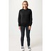 IQONIQ Etosha Lightweight Sweater aus recycelter Baumwolle, schwarz, XXS