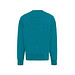 Iqoniq Kruger Relax-Rundhals-Sweater aus recycelt. Baumwolle, verdigris, L
