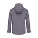 Iqoniq Makalu Damen Softshelljacke aus recyceltem Polyester, vulcano heather grey, XS