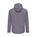 Iqoniq Makalu Herren Softshelljacke aus recyceltem Polyester, vulcano heather grey, L