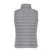 Iqoniq Meru Damen Bodywarmer aus recyceltem Polyester, Silbergrau, XXS