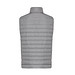 Iqoniq Meru Herren Bodywarmer aus recyceltem Polyester, Silbergrau, S