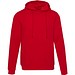 Jasper 280 g/m² Kapuzenpullover Unisex, rot, XXS
