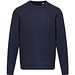 Jasper 280 g/m² Pullover mit Rundhalsausschnitt aus recycelter Bio Baumwolle (OCS), unisex, navy, M