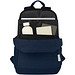 Joey 15,6?Zoll Anti-Diebstahl Laptop-Rucksack 18?L aus GRS-recyceltem Canvas, navy