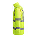 Kombinierter, gesteppter Parka Merak mit High Visibility, S, fluor yellow