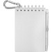 Lig Mini Recyceltes Outdoor-Softcover Notizbuch und Kugelschreiber Set (schwarze Mine), transparent