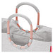 reisenthel® Einkaufstasche loopshopper L, frame twist sky rose